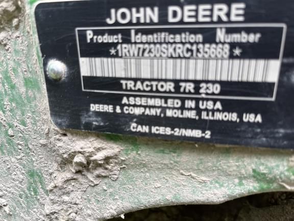Image of John Deere 7R 230 equipment image 4