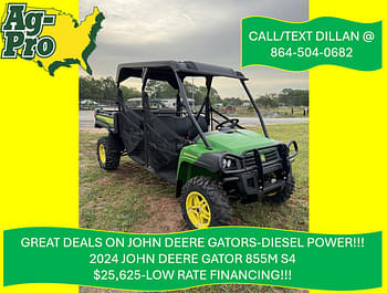 2024 John Deere Gator XUV 855M S4 Equipment Image0