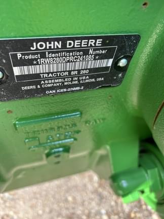 Image of John Deere 8R 280 Primary image