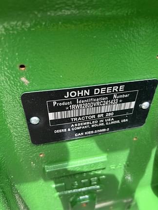 Image of John Deere 8R 280 Primary image