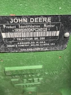 Image of John Deere 8R 280 equipment image 2