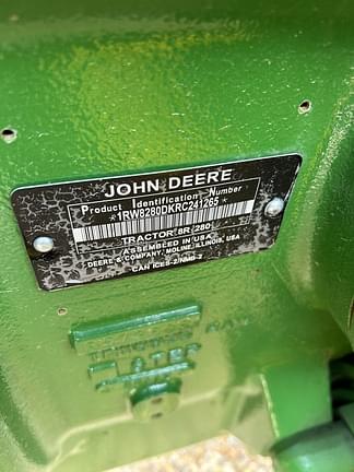 Image of John Deere 8R 280 Primary image