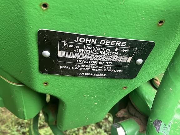 Image of John Deere 8R 310 equipment image 1