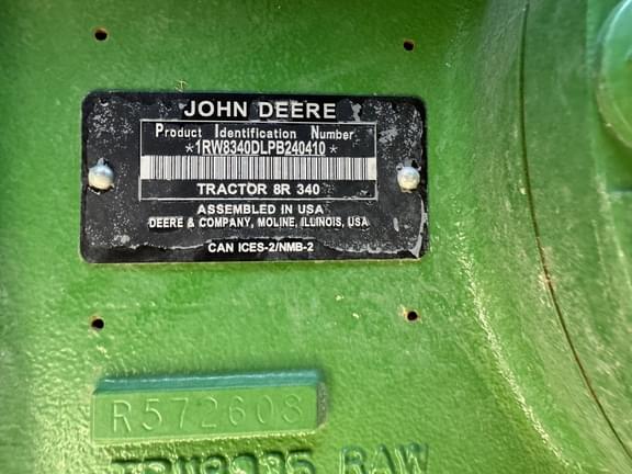 Image of John Deere 8R 340 equipment image 4