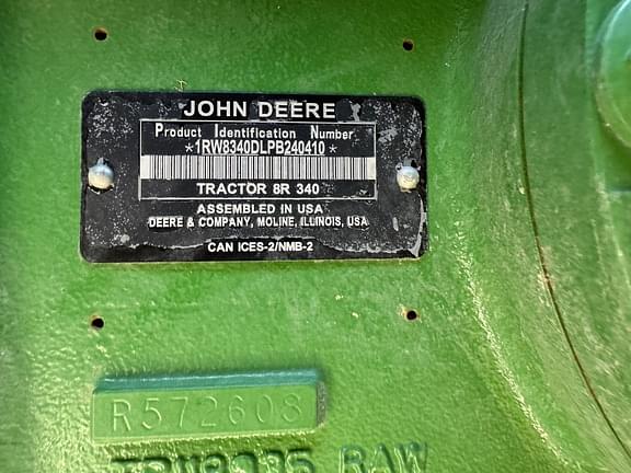 Image of John Deere 8R 340 equipment image 4