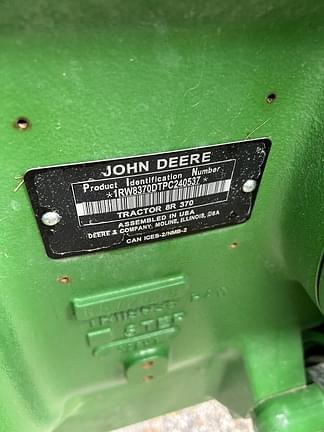 Image of John Deere 8R 370 Primary image