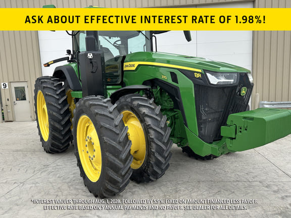 2024 John Deere 8R 370 Equipment Image0
