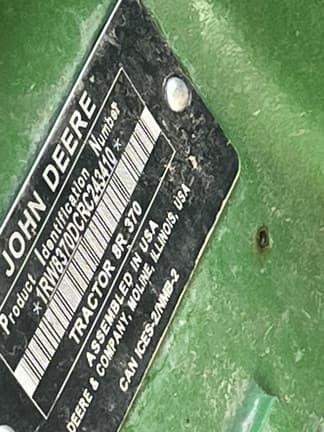 Image of John Deere 8R 370 equipment image 3