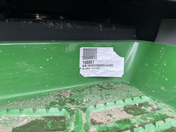 Image of John Deere 8R 370 equipment image 1