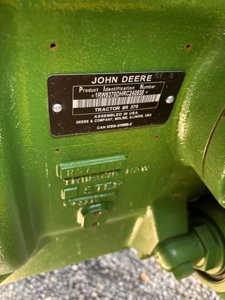Image of John Deere 8R 370 equipment image 4