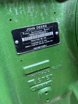 Image of John Deere 8R 410 equipment image 1