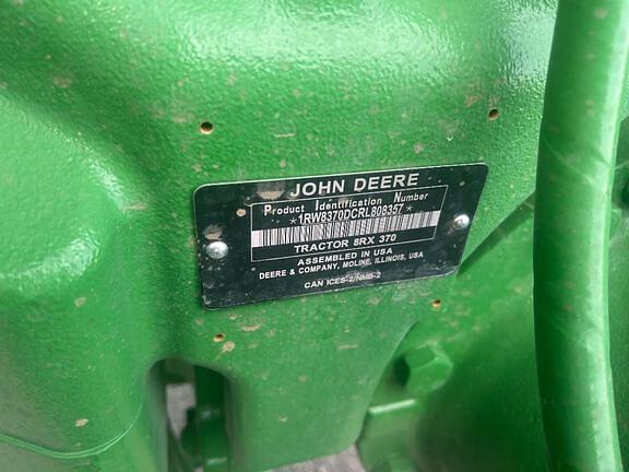 Image of John Deere 8RX 370 equipment image 4