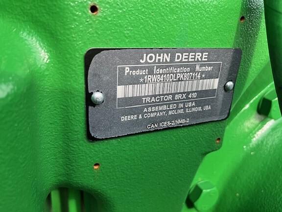 Image of John Deere 8RX 410 equipment image 1
