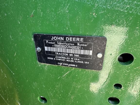 Image of John Deere 9R 390 equipment image 2