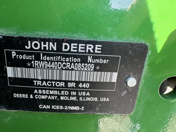 Image of John Deere 9R 440 equipment image 2