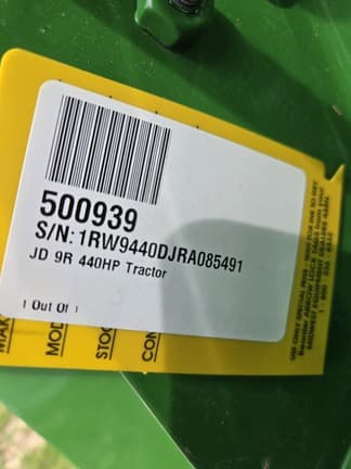 Image of John Deere 9R 440 equipment image 3