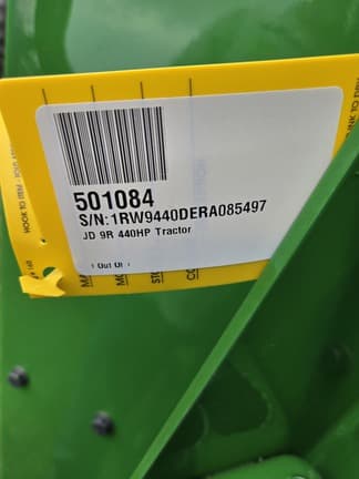 Image of John Deere 9R 440 equipment image 4