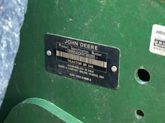 Image of John Deere 9R 540 equipment image 2