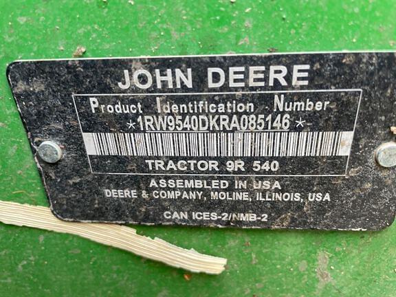 Image of John Deere 9R 540 equipment image 4