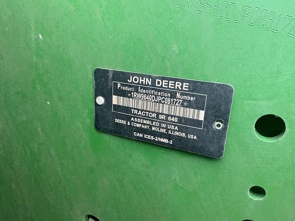Image of John Deere 9R 640 equipment image 1