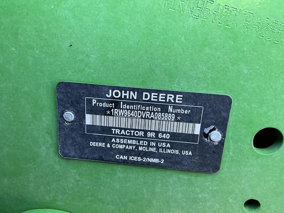 Image of John Deere 9R 640 equipment image 1