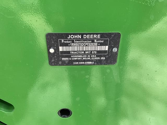 Image of John Deere 9RT 570 equipment image 4