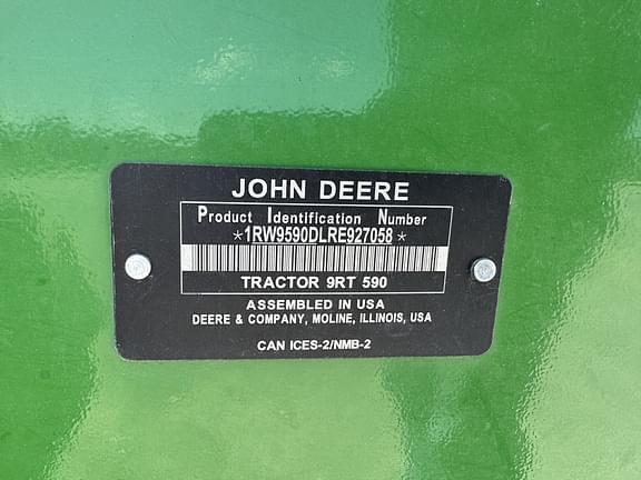 Image of John Deere 9RT 590 equipment image 2