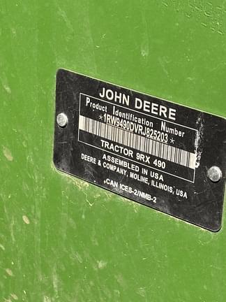 Image of John Deere 9RX 490 equipment image 2