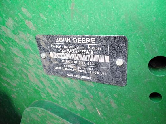 Image of John Deere 9RX 640 equipment image 4