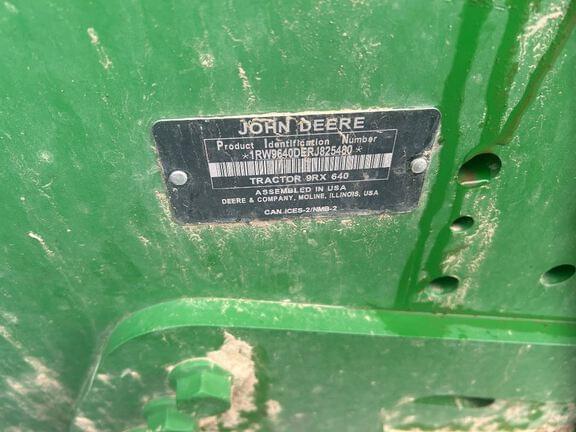 Image of John Deere 9RX 640 equipment image 4