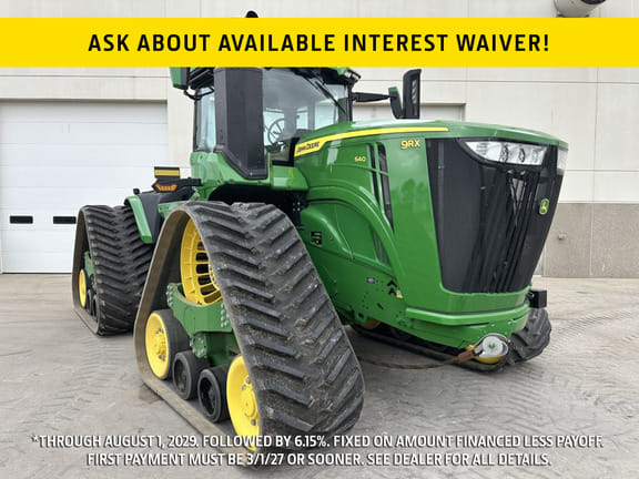 2024 John Deere 9RX 640 Equipment Image0