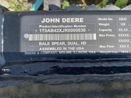 Image of John Deere AB42 equipment image 4