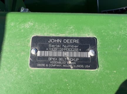 Image of John Deere BP15 equipment image 1