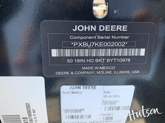 Image of John Deere BYT10978 equipment image 4
