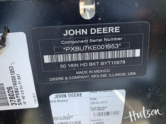 Image of John Deere BYT10978 equipment image 4