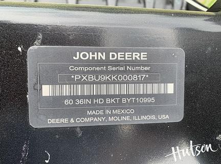 Image of John Deere Compact Excavator Bucket equipment image 4