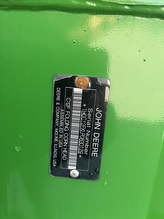 Image of John Deere C12F equipment image 1