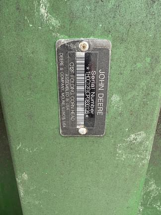 Image of John Deere C12F equipment image 1