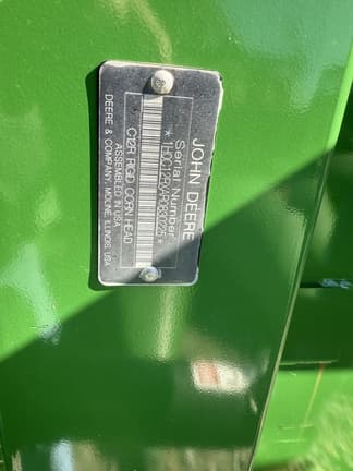 Image of John Deere C12R equipment image 3