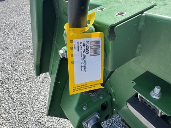 Image of John Deere C16R equipment image 1