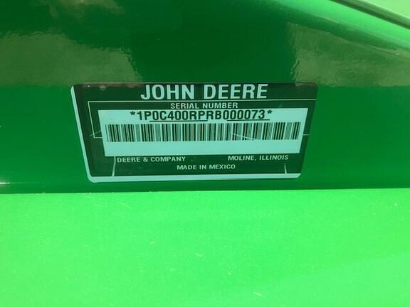 Image of John Deere C400 equipment image 4