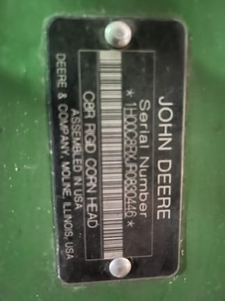 2024 John Deere C8R Equipment Image0