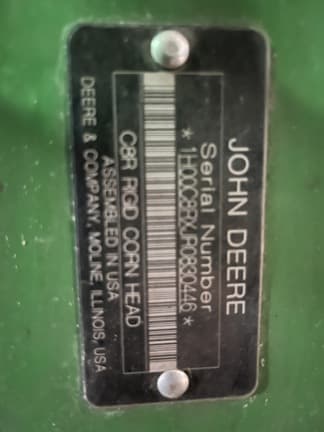 Main image John Deere C8R