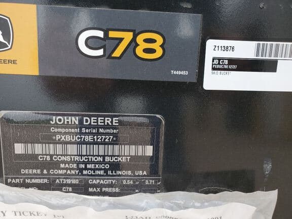 Image of John Deere Worksite Pro C78 equipment image 4