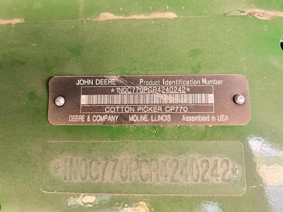 Image of John Deere CP770 equipment image 1
