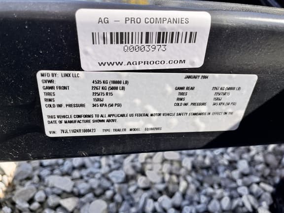 Image of Linx EQ10020-RS equipment image 1