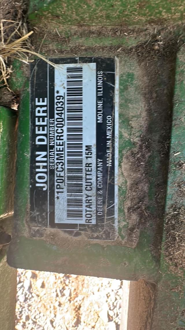 Image of John Deere FC15M equipment image 1
