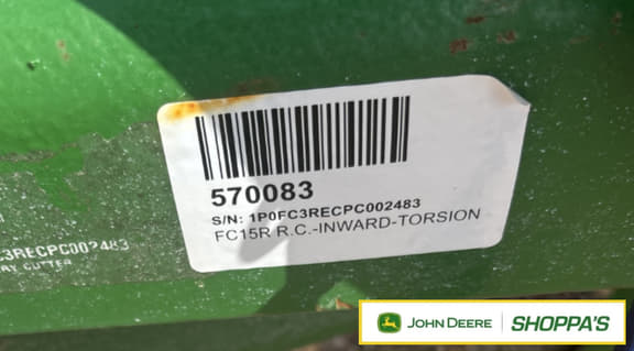 Image of John Deere FC15R equipment image 4