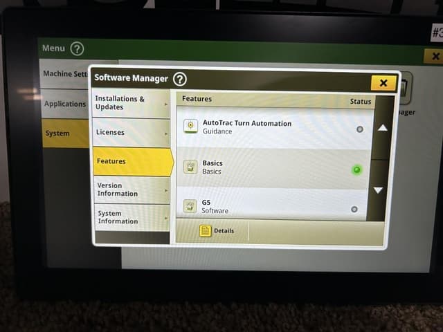Image of John Deere G5 Universal Display equipment image 3