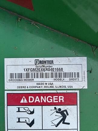 Image of Frontier GM2072 equipment image 4